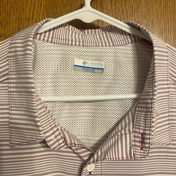 Men’s XL Columbia Ventilated Button Down Shirt - Picture 2 of 12